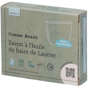 Comme Avant Savon à l'huile de baies de laurier et argile verte