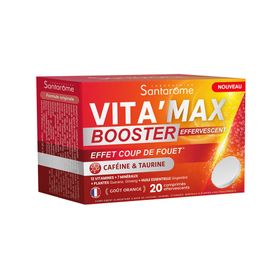 Santarome Vita'max Brause Booster Anti-Müdigkeit Goût Orange
