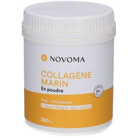 NOVOMA Marines Kollagen Pulver Geschmack Mango