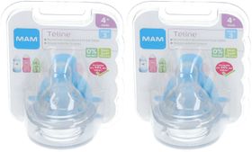 MAM Tétine silicone - Débit Rapide 3