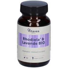 Vitavea Gesundheit Nutri'sentiels Rhodiola & Lavendel Bio Stress
