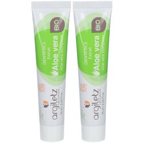 Argiletz Dentifrice nature / aloé vera bio