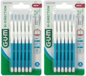 ​GUM® Bi-Direction, Brossette interdentaire conique fine 0,9 mm