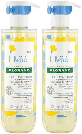 Klorane Baby-Bad Sanftes Calendula-Reinigungsgel für Babys