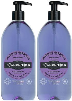 Le Comptoir du Bain Savon traditionnel de Marseille Olive Lavande