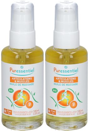 Puressentiel Huile de Massage BIO Effort Musculaire Arnica - Gaulthérie
