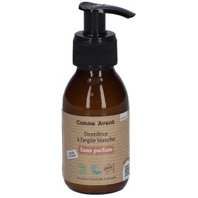 Comme Avant Dentifrice à l'argile blanche - Sans parfum & sans fluor