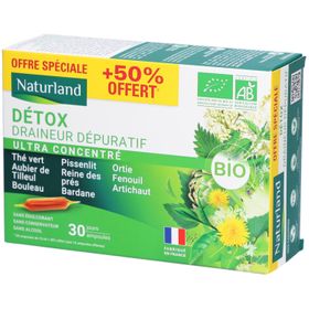 Naturland Detox Draineur Depuratif Ultra Concentré Bio