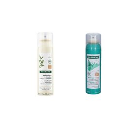 Klorane® Shampooing sec à l'ortie & à la vitamine E + Klorane® Shampooing sec extra-doux