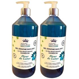 Freesens Gel Douche Surgras à la Fleur de Lotus