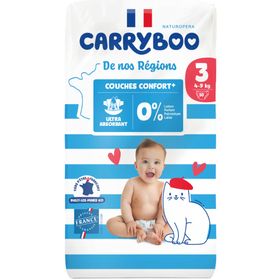 CARRYBOO AUS UNSERER REGION – Hochsaugfähige Windeln – T3 (4–9 kg)