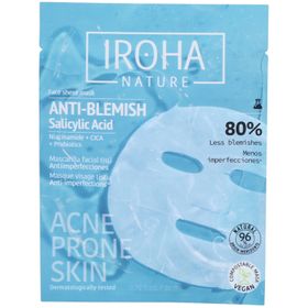 IROHA Masque Facial en Tissu Anti-Imperfections