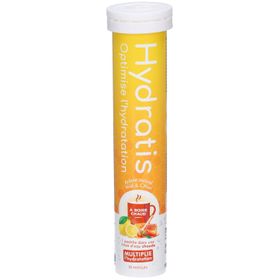 HYDRATIS - Hydration Electrolyte Pastilles - Honig Zitrone [Heiße Serie] - Verbessert die Hydration und fördert die Energie - Isotonische Formel - Sport, Erholung, Wohlbefinden - 1 Tube (20 Pastillen)