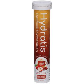 HYDRATIS - Hydration Electrolyte Pastilles - Apfel-Zimt [Heiße Serie] - Verbessert die Hydration und fördert die Energie - Isotonische Formel - Sport, Erholung, Wohlbefinden - 1 Tube (20 Pastillen)