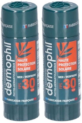 dermophil Phyto-Dermatologique Stick Lèvres Haute Protection Solaire SPF 30