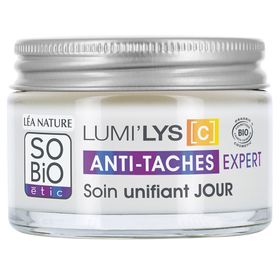 SO'BiO étic® LUMI'LYS Tagescreme mit Vitamin C & Alge gegen Pigmentflecken