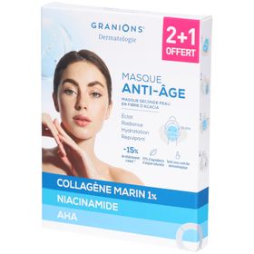 Granions Anti-Aging-Masken für strahlende Haut – 2+1 gratis