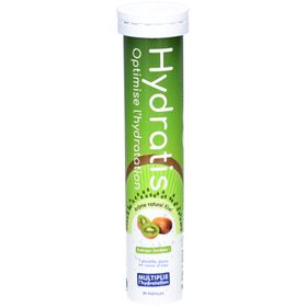 HYDRATIS - Hydration Electrolyte Pastilles - Kiwi - Verbessert die Hydration und fördert die Energie - Isotonische Formel - Sport, Erholung, Wohlbefinden - 1 Tube (20 Pastillen)