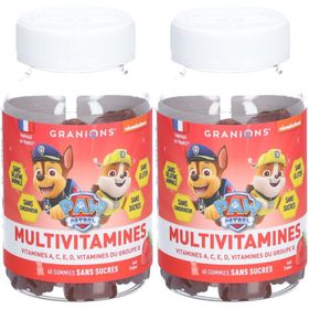 GRANIONS Patrol - Gummibärchen Multivitamine - 60 Gummibärchen - Fraise