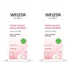 WELEDA Fluide Confort absolu à l'Amande Peaux Sensibles