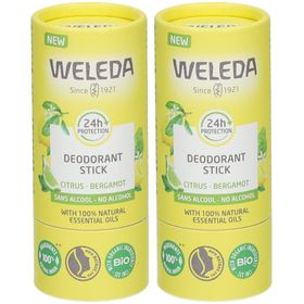 WELEDA Déodorant solide 24H Citrus Bergamote
