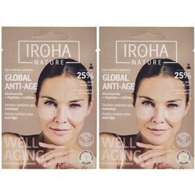 IROHA NATURE Patchs mondiaux pour le soin des yeux à base de niacinamide