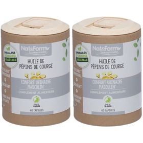 Nat&Form Huile de pépins de courge en capsules