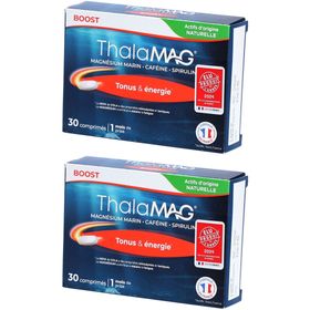 ThalaMAG Boost Magnésium Marin - Caféine - Spiruline