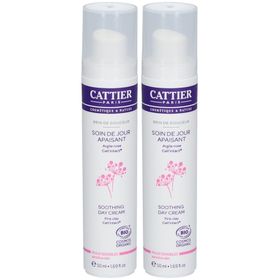 CATTIER Soin de jour apaisant Argile rose