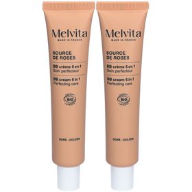 Melvita Source de Roses BB Crème 6 en 1 Doré