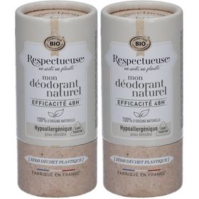 RESPECTUEUSE DEO SOLIDE HYPOAL 50G x2