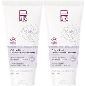 B COM BIO HYDRATATION Crème Pieds Nourrissante et Relaxante