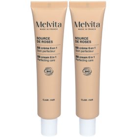 Melvita Source de Roses BB Crème 6 en 1 Clair