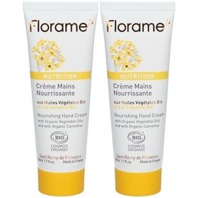Florame NUTRITION Pflegende Handcreme