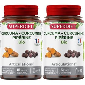 SUPER DIET Curcuma Curcumin - Bio-Piperine