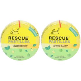 RESCUE® Pastilles Mélange de fleurs de Bach® Pomme Menthe