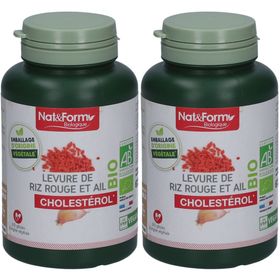 Nat&Form LEVURE DE RIZ ROUGE & AIL