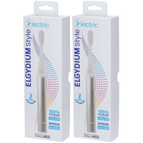 ELGYDIUM Style Electric Elektrische Zahnbürste Silber