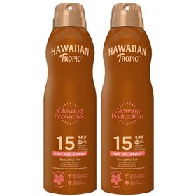 HAWAIIAN Tropic Protective Brume huile sèche SPF15