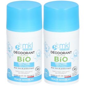 mkl DÉODORANT CERTIFIÉ BIO - NEUTRE