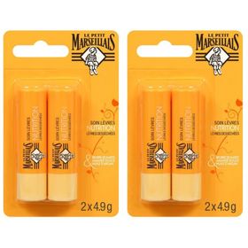 Le Petit Marseillais Lippenpflege Nutrition Trockene Lippen x2