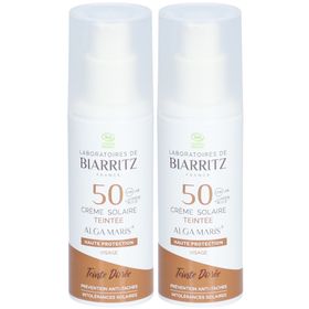 Laboratoire de Biarritz Getönte Sonnencreme SPF50 - Goldfarben