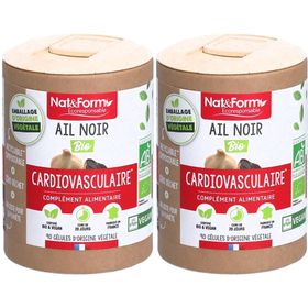 Nat&Form Schwarzer Bio-Knoblauch in Kapseln