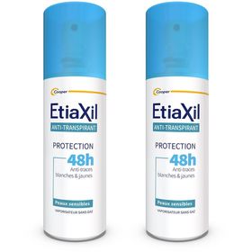 ETIAXIL - Déodorant Anti-transpirant - Traitement Transpiration Modérée - Aisselles - Protection 48h - Spray Aisselles - Fabriqué en France - 100 ml
