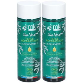 mkl HUILE RÉPARATRICE - ALOE VERA- CERTIFIÉE BIO