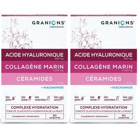 GRANIONS Meereskollagen Hyaluronsäure Ceramide + Niacinamid