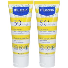 mustela® Sonnenmilch Sehr Hoher Schutz SPF 50+