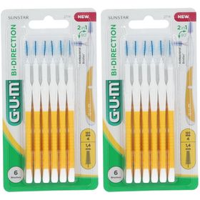 GUM® Bi-Direction Feine konische Interdentalbürste 1,4 mm