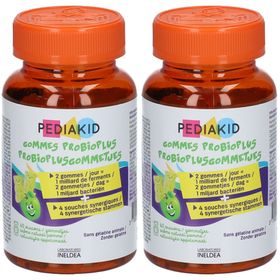 PEDIAKID® Gommes Probiotiques Ours Pomme