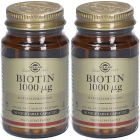 SOLGAR® Biotine 1000 µg